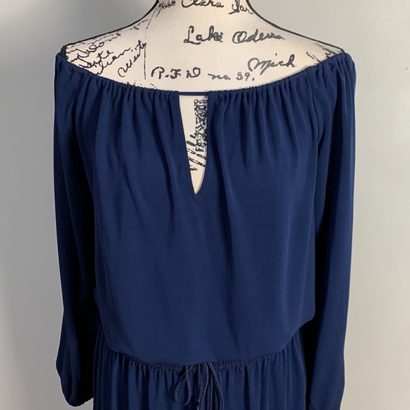 Tory Burch Shift Dress in Blue - Picture 4 of 8